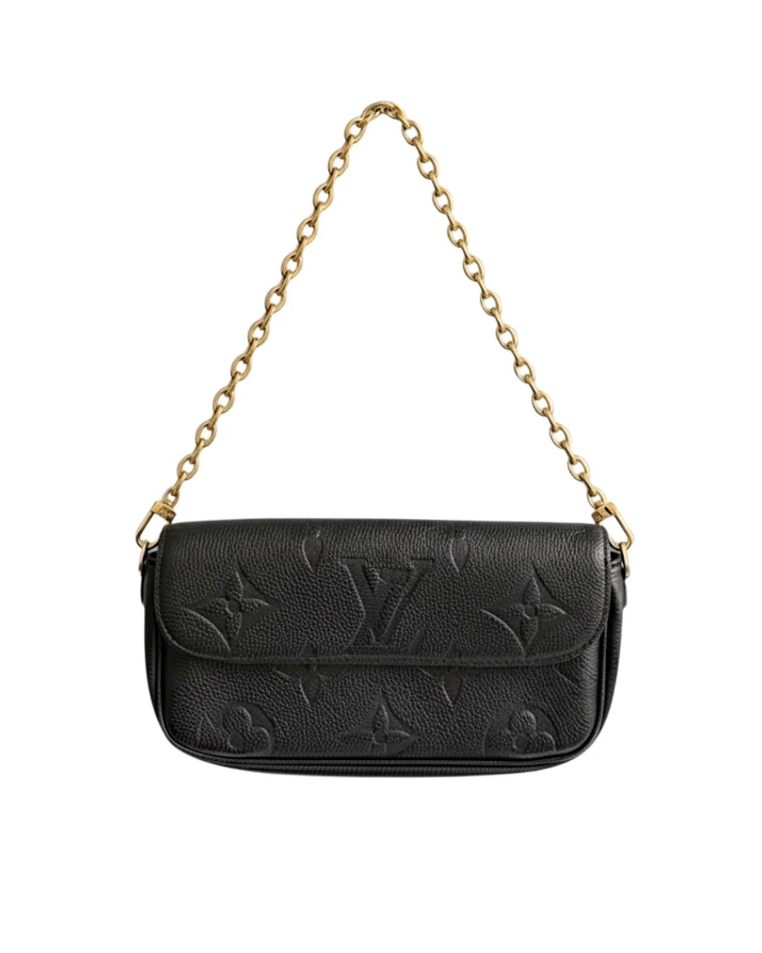 Bolsa Louis Vuitton Pochette Accessoires Monogram Empreinte Preta
